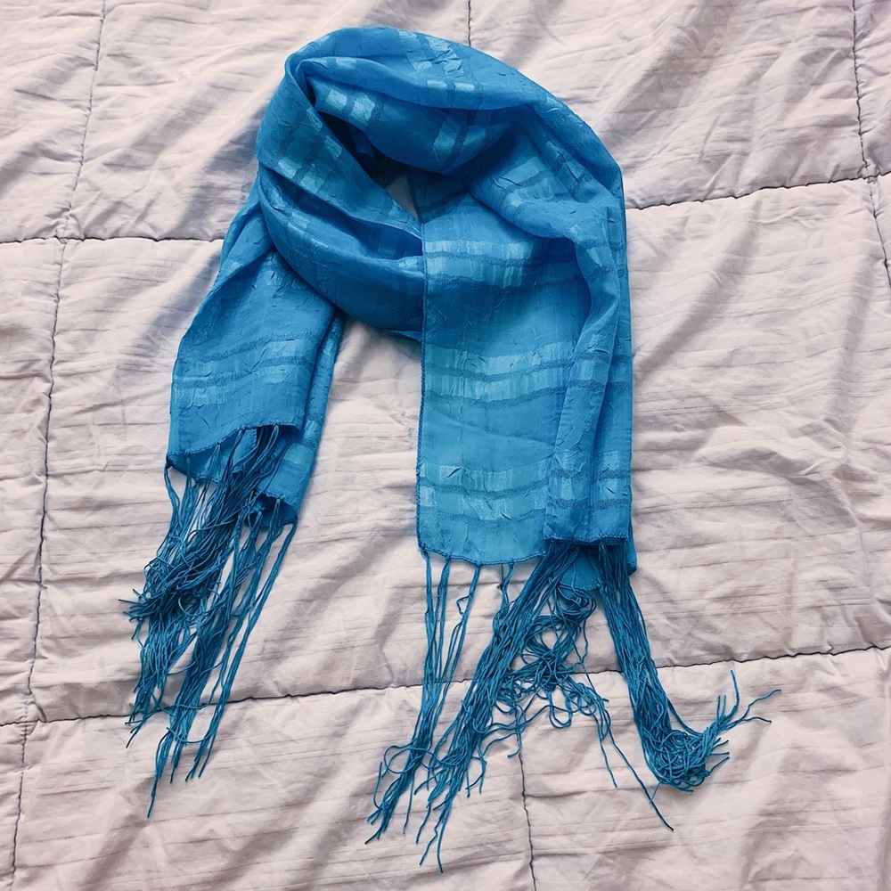Pashmina Blue Scarf